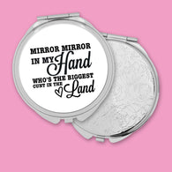 Mirror Mirror Biggest Cunt Pocket Mirror